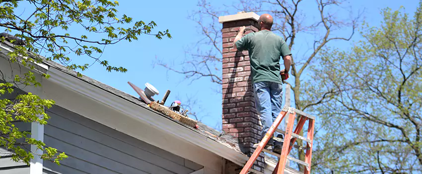 Vinyl and PVC Chimney Flashing Installation in Gladstone, MO