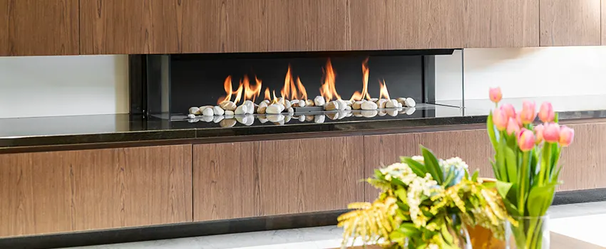 Double-height Fireplace Design Refurbishment in Gladstone, Missouri